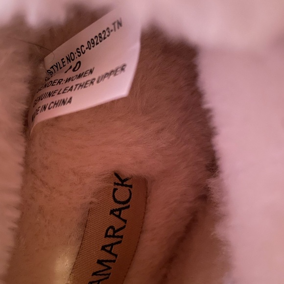 Tamarack Women’s Button ankle Suede Booties size 10 Tan NWT - Picture 15 of 15